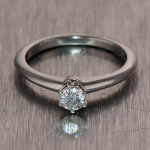 Tiffany & Co. Platinum 0.30ct Diamond Engagement Ring