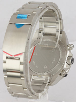 BRAND NEW STICKERED Tudor Heritage Chrono Grey Steel Chronograph Watch 70330 N