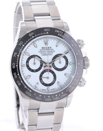 2021 NEW PAPERS Rolex Daytona 116500LN White Ceramic Panda Watch Box