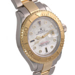 2007 PAPERS FACTORY MOP DIAMOND 16623 Rolex Two Tone Gold Yachtmaster Box Watch