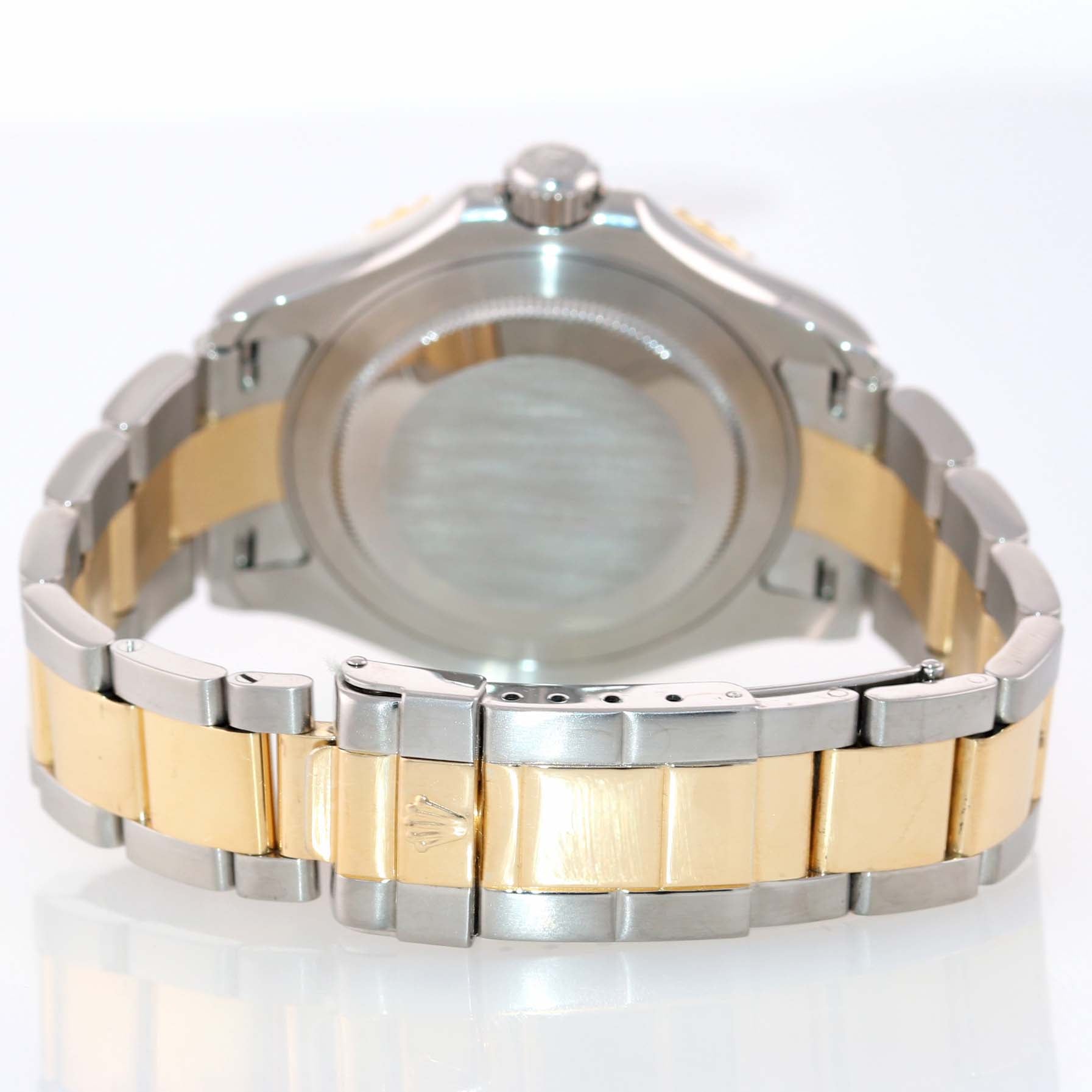 2007 PAPERS FACTORY MOP DIAMOND 16623 Rolex Two Tone Gold Yachtmaster Box Watch