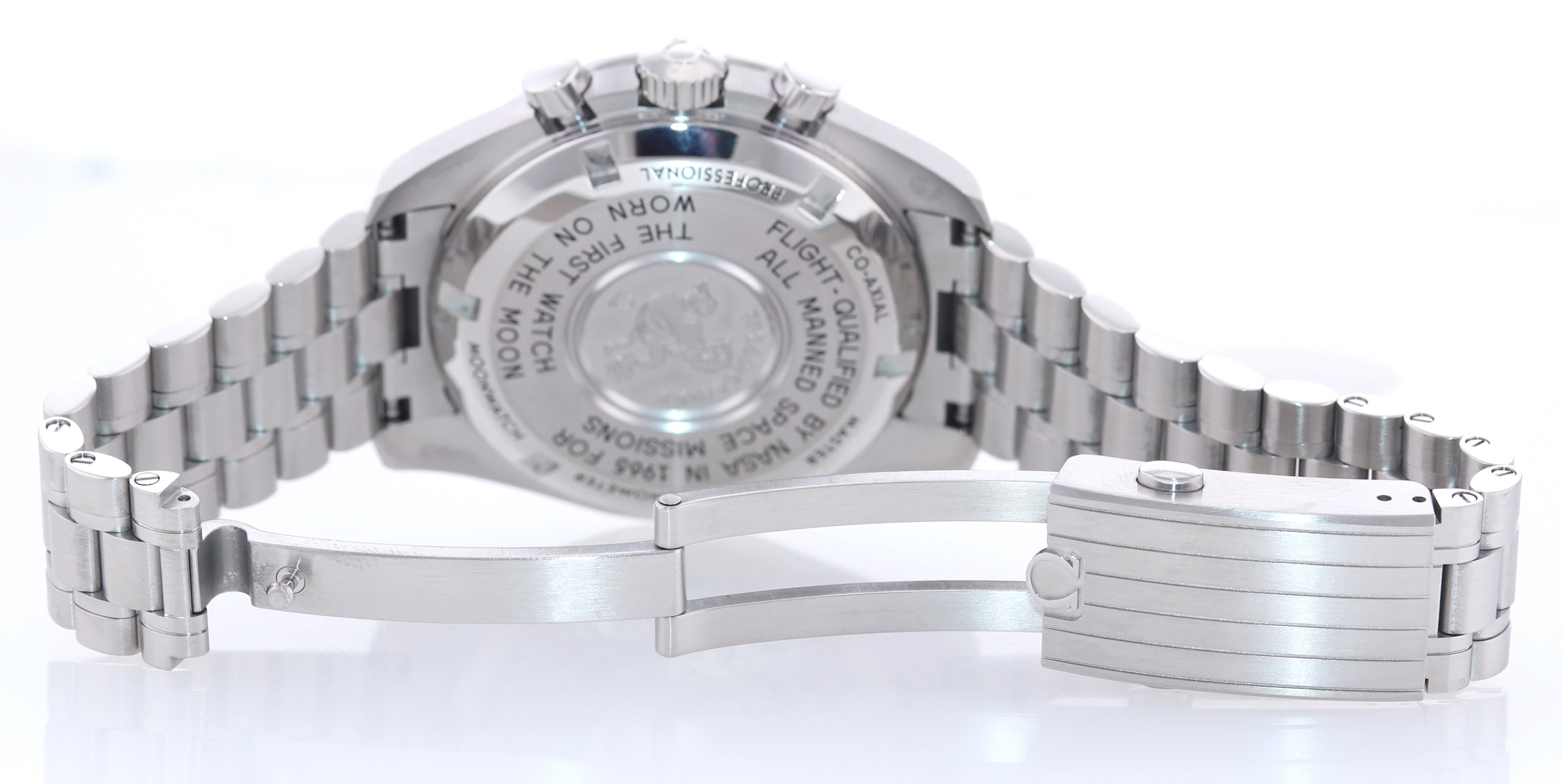 2021 PAPERS NEW Omega Speedmaster 310.30.42.50.01.001 Hesalite Steel 42mm Watch