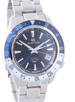 2021 PAPERS Grand Seiko Hi-Beat Sport 36000 GMT SBGJ237 Steel Blue 44mm Watch