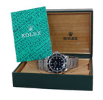TRITIUM Rolex Submariner No-Date 2 line dial 14060 Steel Black 40mm Watch Box