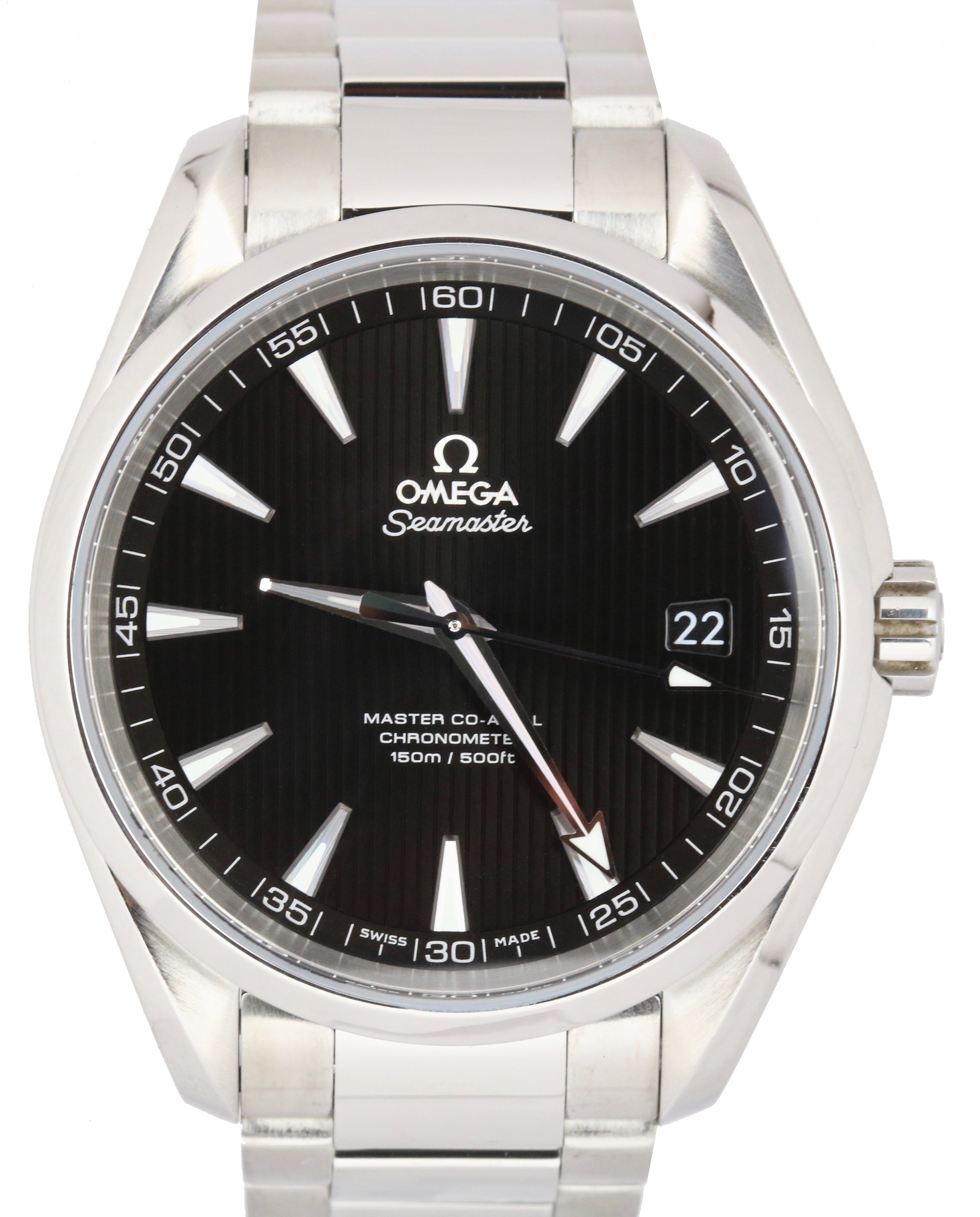 Omega Seamaster Aqua Terra Black Automatic Stainless 231.10.42.21.01.003 Watch