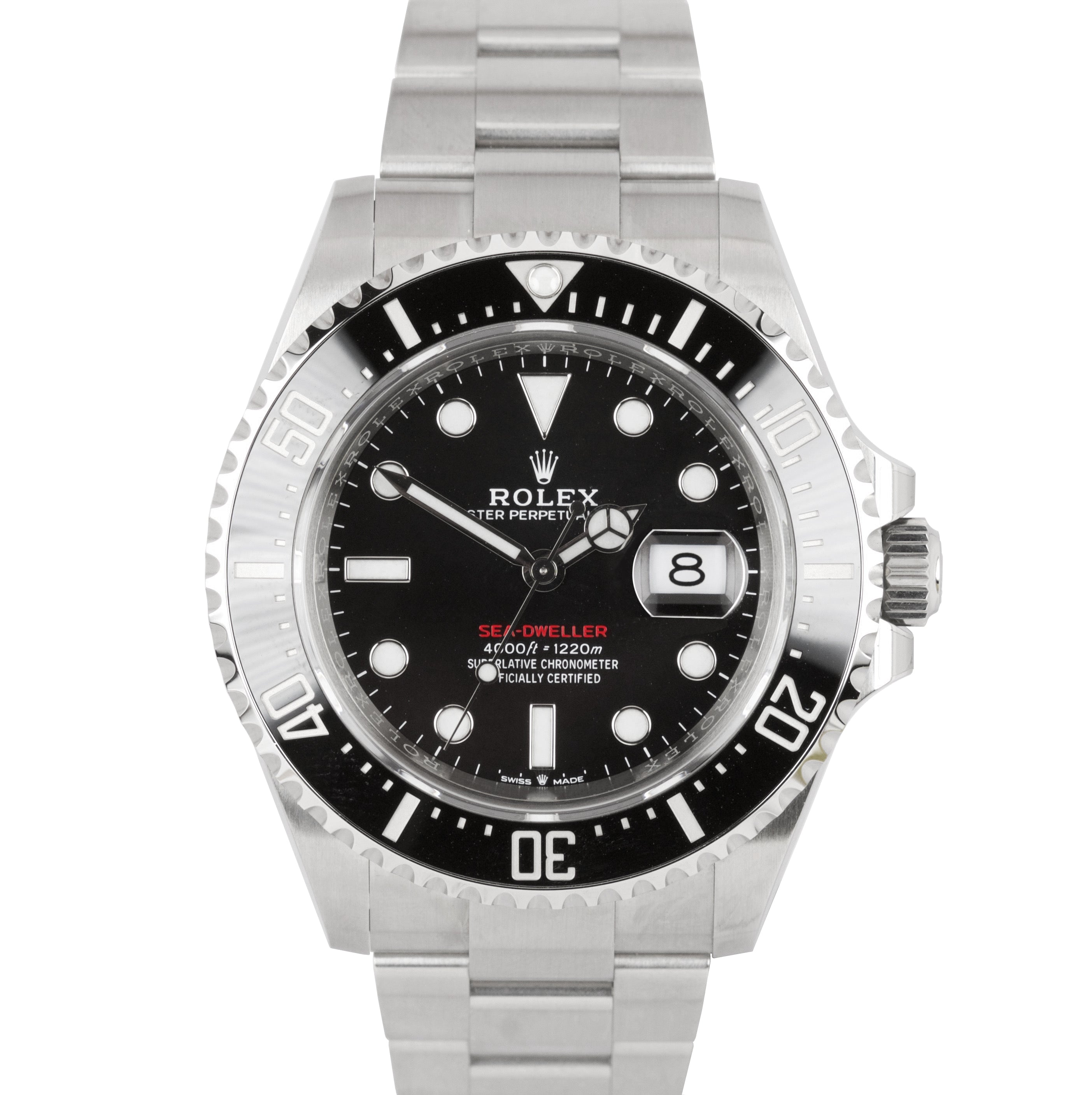 NEW AUG. 2019 Mark II Rolex Red Sea-Dweller 43mm 50th Anniversary 126600 Watch