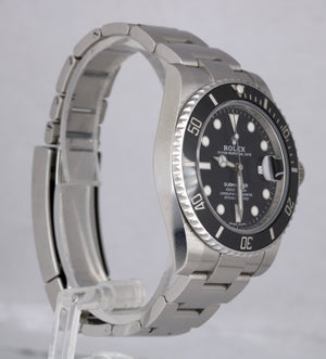 2019 MINT UNPOLISHED Rolex Submariner Date 40mm Stainless Black Ceramic 116610