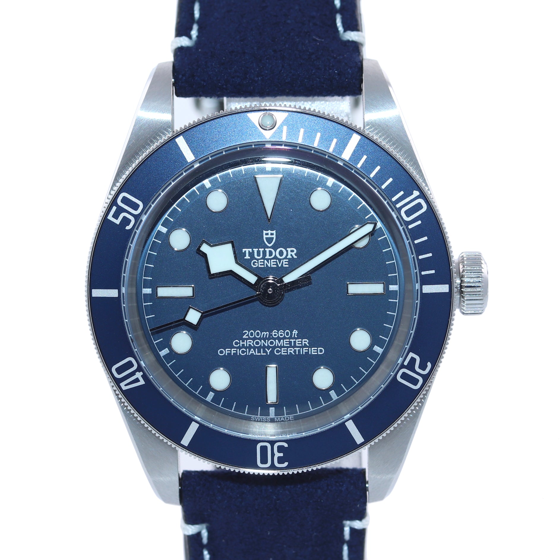 PAPERS NOVEMBER 2020 Tudor Black Bay Fifty Eight 58 BLUE Steel Watch 79030b Box