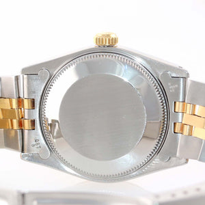 MOP DIAMOND Rolex DateJust 31mm Midsize Two-Tone Steel 18k Gold 68273 Watch