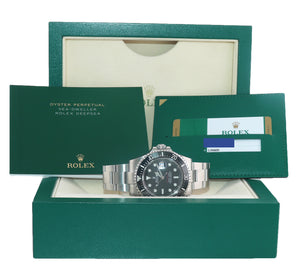 2019 PAPERS MK2 Rolex Sea-Dweller RED Ceramic 126600 Steel 43mm Watch Box