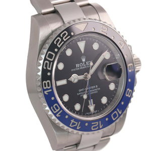 2014 PAPERS Rolex GMT Master Blue 116710 BLNR Ceramic Bezel Batman Watch Box