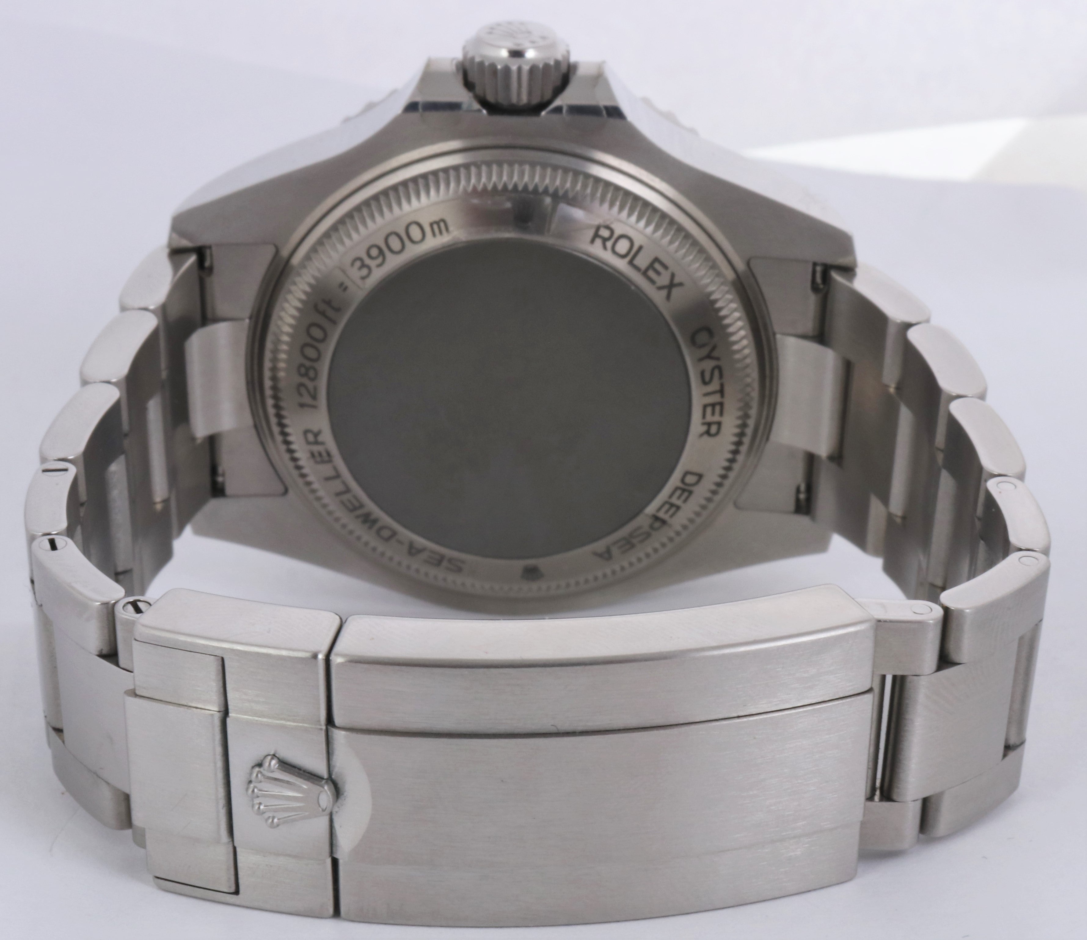 MINT 2018 Rolex Sea-Dweller Deepsea 126660 Stainless Steel 44mm Black Dive Watch