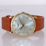 VTG Longines Manual Wind Solid 14k Yellow Gold 32mm Watch