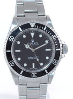 Copy of 2002 Rolex Submariner No-Date 14060m Steel Black Dial Dive 40mm Watch Box