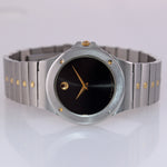 Movado Museum Stainless Steel Gold Tone 86.65.877.02 Quartz Watch