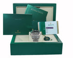 NEW PAPERS Rolex DateJust 41 126334 Black Stick Steel Fluted Jubilee Watch Box
