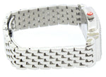 Michele Stainless Steel 26mm 0.57ctw Diamond Bezel Watch B&P MW06M01A1025