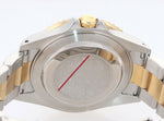 2002 Rolex GMT-Master II 16713 Two-Tone Gold Steel Date Black SEL 40mm Watch Box
