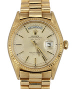 Rolex Day-Date President Pie-Pan Champagne 36mm 18K Yellow Gold Swiss Watch 1803