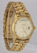 Rolex Day-Date President Pie-Pan Champagne 36mm 18K Yellow Gold Swiss Watch 1803
