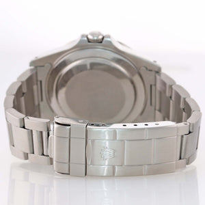 PATINA TRITIUM Rolex Explorer 2 16570 Stainless Steel White Polar GMT 40mm Watch