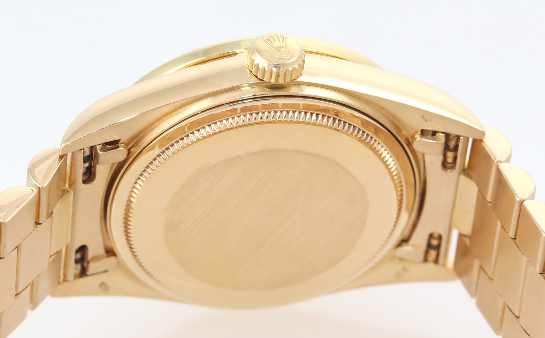 MINT Rolex DateJust 36mm 16018 18K Yellow Gold MOP Diamond President Watch