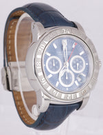 Carl F. Bucherer Patravi Chronograph GMT Blue 42.5mm Stainless Watch 10618.08