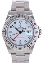 2010 PAPERS ENGRAVED REHAUT Rolex Explorer II 16570 Polar 40mm 3186 Watch Box