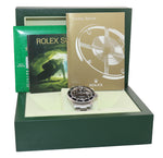 MINT 2005 Rolex Submariner Date 16610 Steel NO HOLES Pre-Ceramic Watch Box