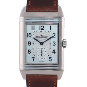 2020 NEW Jaeger LeCoultre JLC Reverso Classic Large Duoface Q3848422 Steel Watch