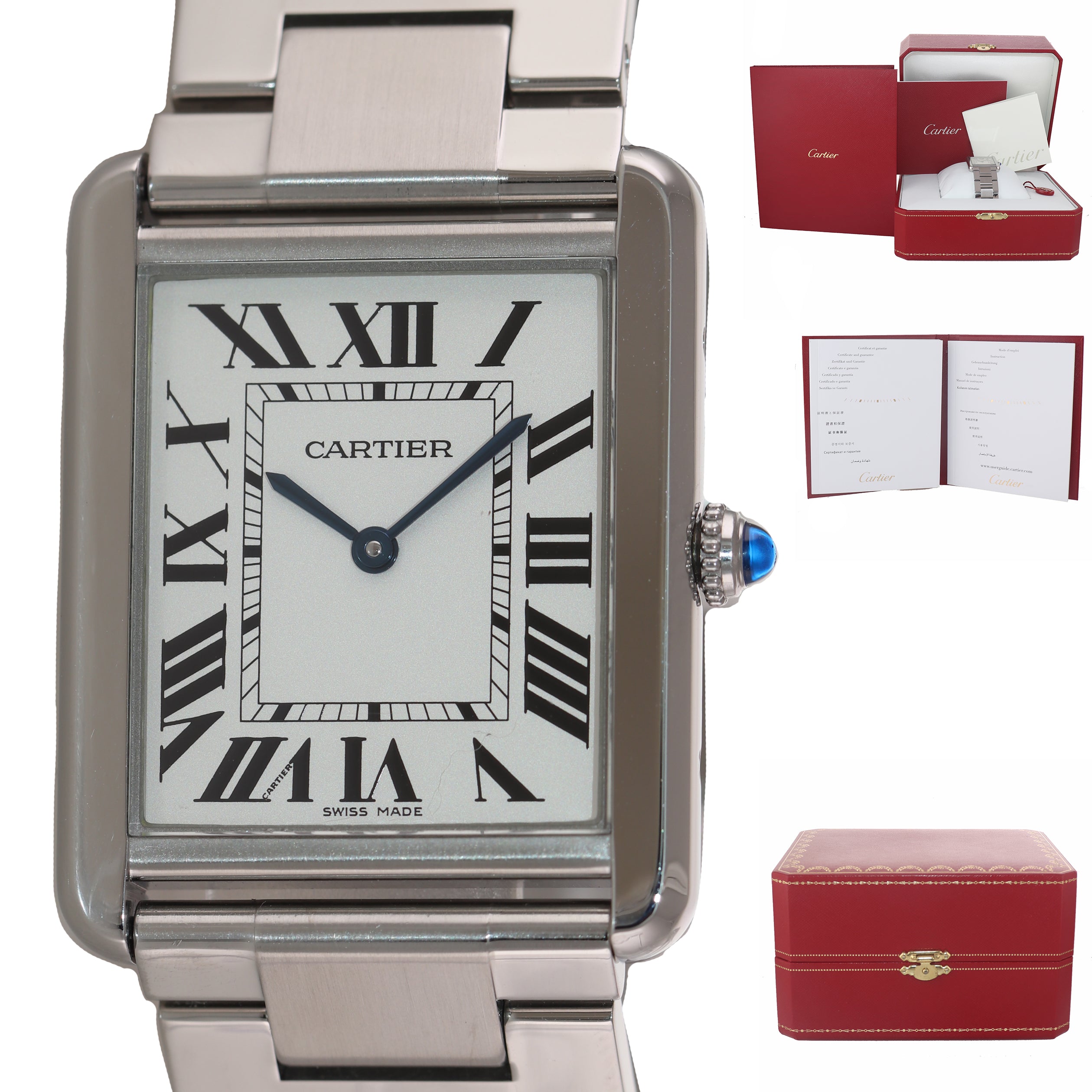 Cartier Tank Solo 3169 - Python Dial. — Danny's Vintage Watches
