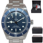 NEW 2022 PAPERS Tudor Black Bay Fifty Eight 58 BLUE Steel 79030B Watch Box