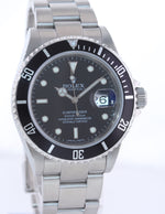 2009 ENGRAVED REHAUT Rolex Submariner Date 16610 T Steel 40mm SEL Watch Box