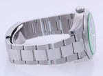 2021 Rolex Milgauss Blue Anniversary Green 116400GV Steel 40mm Watch Box