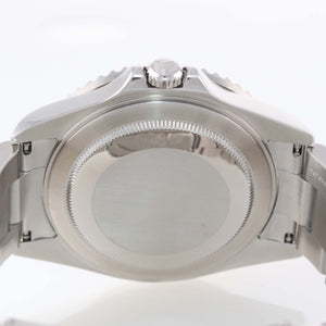 2004 Rolex GMT-Master 2 Pepsi Steel 16710 40mm Watch No Holes Black Dial Watch
