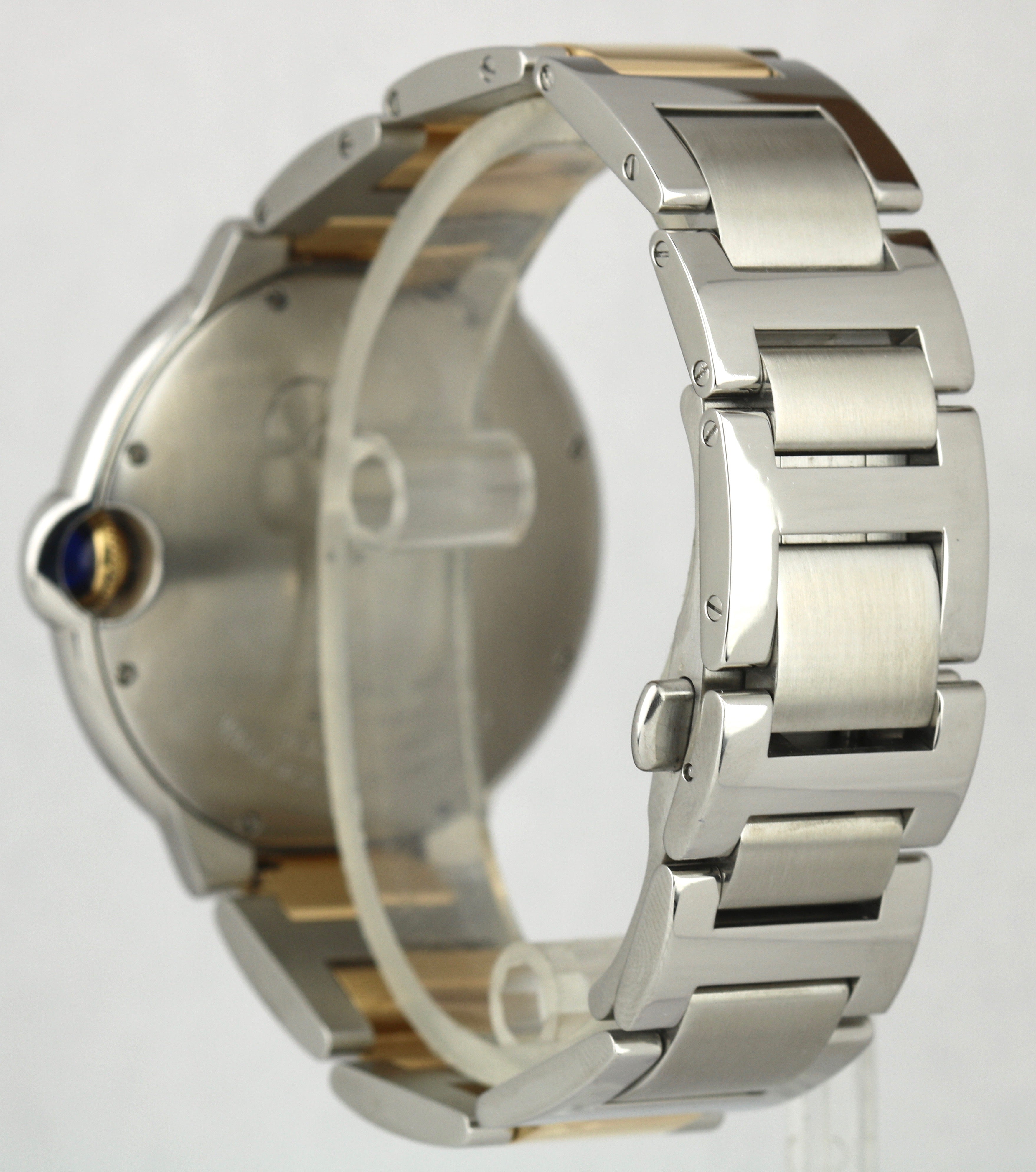 Cartier Ballon Bleu 42mm W69009Z3 3001 Two-Tone 18K Gold Silver Automatic Watch