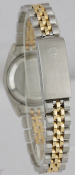 Ladies Rolex DateJust 26mm 69173 Cream Pyramid 18K Two-Tone Gold Jubilee Watch