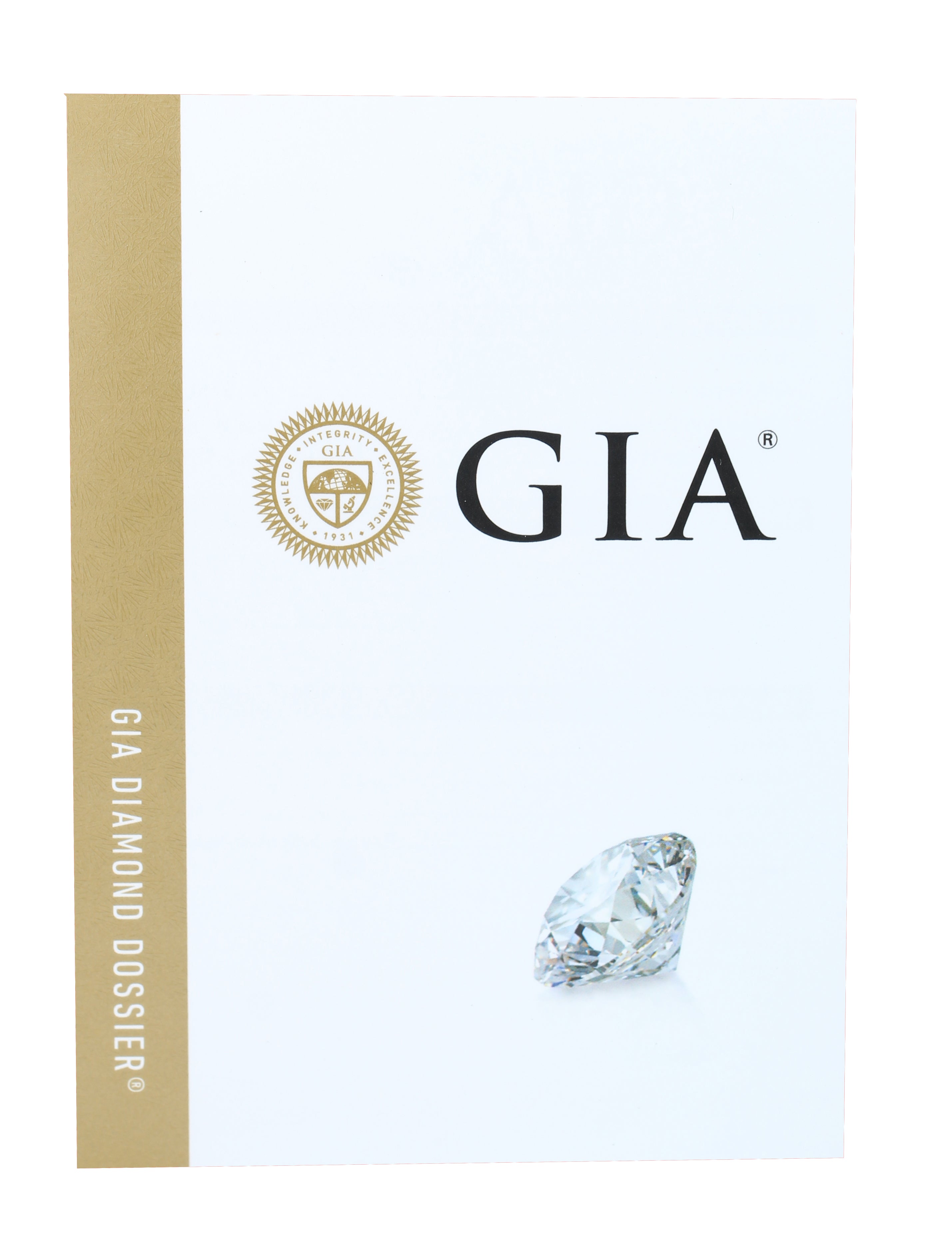 GIA Modern Solid Platinum 0.88ct and 0.10ctw Accent Diamond Engagement Ring