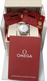 NEW Ladies Omega Speedmaster 38mm Chronograph Diamond MOP 324.30.38.50.55.001