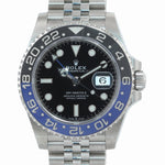 2020 PAPERS Rolex GMT Master Batman Blue Jubilee Ceramic 126710 Watch Box
