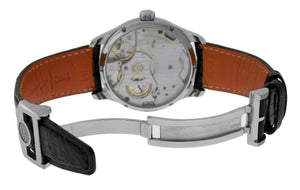 2014 IWC Portuguese Hand Wound Eight Days 43mm Black Steel Watch IW510202 5102