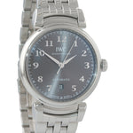 MINT IWC Schaffhausen Da Vinci IW356602 Steel Grey Arabic 40mm Automatic Watch