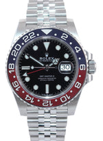 MINT 2021 Rolex GMT Master PEPSI Red Blue Ceramic 126710 BLRO Watch Box