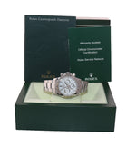 2004 Rolex Daytona 116520 White Dial Steel 40mm Chrono Watch Box