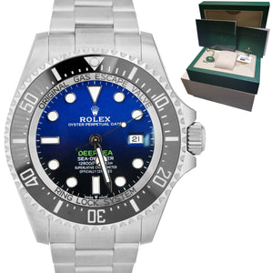 NEW 2020 Rolex Sea-Dweller Deepsea James Cameron Blue 44mm 126660 Watch