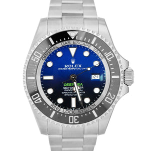 NEW APR. 2022 Rolex Sea-Dweller Deepsea James Cameron Blue 44mm 126660 Watch