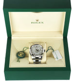 DEC 2019 Rolex Sky-Dweller Stainless 18K White Gold Silver 326934 42mm Watch