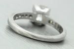 Antique Art Deco 1.30ctw Old European Diamond Platinum Engagment Ring EGL USA