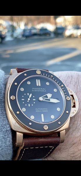 NOV 2019 Panerai Submersible 3 Day Bronzo PAM 968 Ceramic 47MM PAM0096