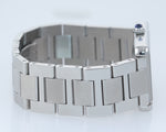 MINT Cartier Tank Solo XL 3800 Steel Automatic Silver Roman Date Watch W5200028